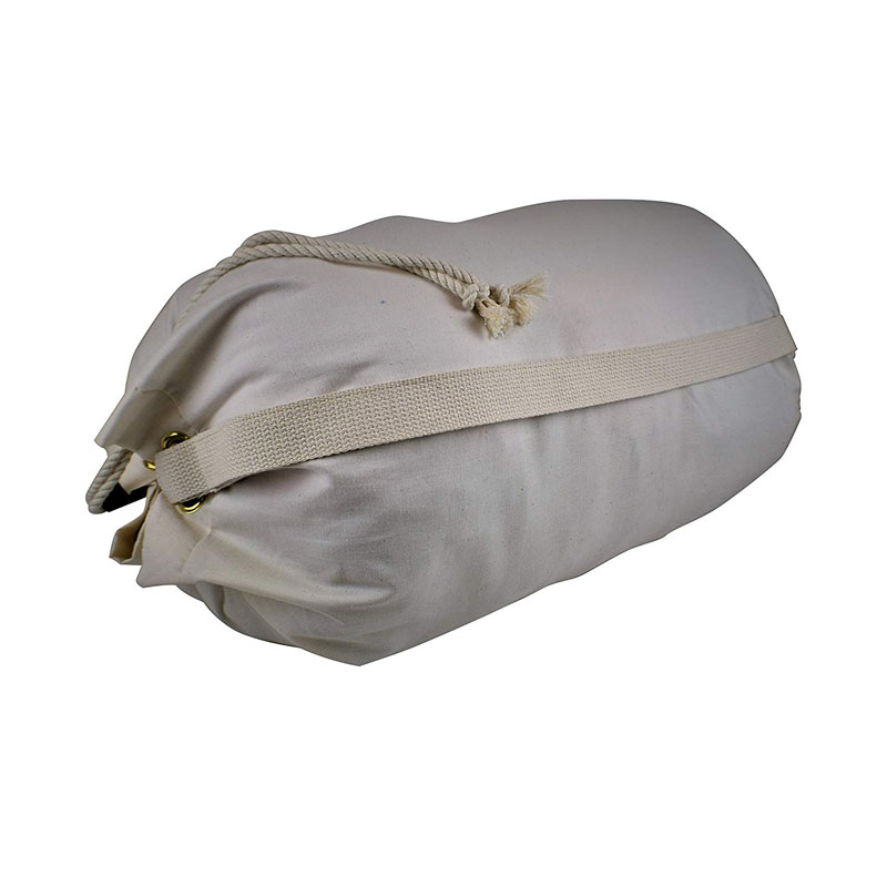 SG71 Eco-Friendly Organic Cotton Canvas Dufple Printable Hotel Drawstring Waschsalon Wash Bag Heavy Duty